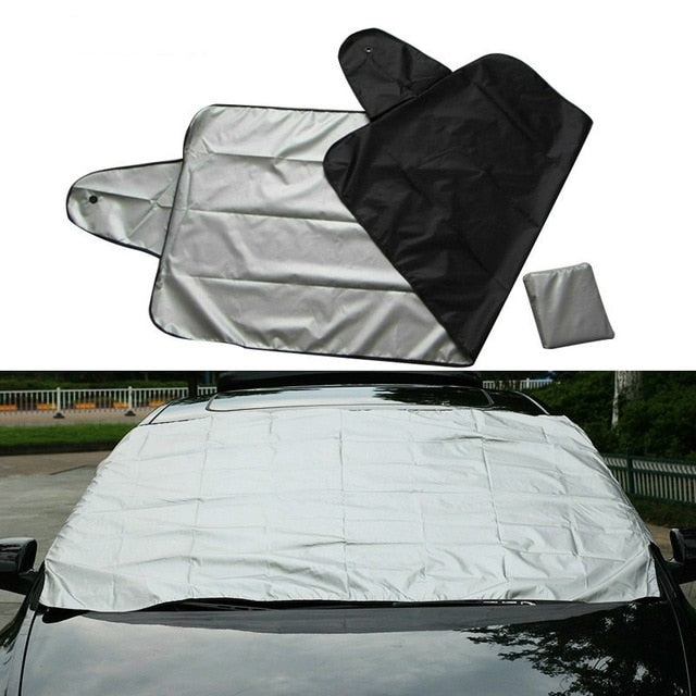 Car Exterior Protection Snow Blocked Car Covers Snow Ice Protector Visor  Sun Shade Front Rear Windshield Cover Block Shields