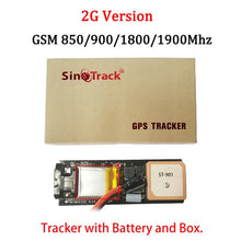 Load image into Gallery viewer, Mini Waterproof Builtin Battery GSM GPS tracker ST-901 for Car motorcycle vehicle 3G WCDMA device with online tracking software